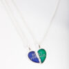 Kids Rhodium Heart Necklace Pack