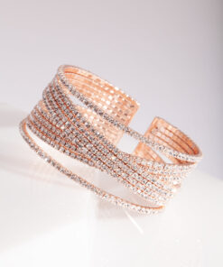 Rose Wide Layered Cuff