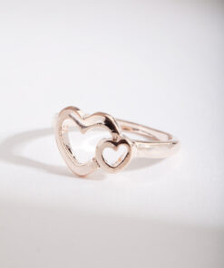 Double Heart Ring