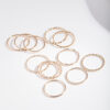Textured Mixed Size Ring Pack