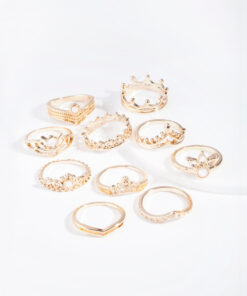 Princess Opal Ring 8-Pack