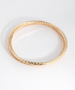 Mix Texture 4-Pack Bangle Bracelets