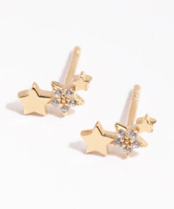Star Cluster Stud Earrings
