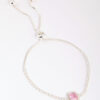 Square Halo Toggle Bracelet