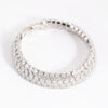 Rhodium  Tennis Bracelet