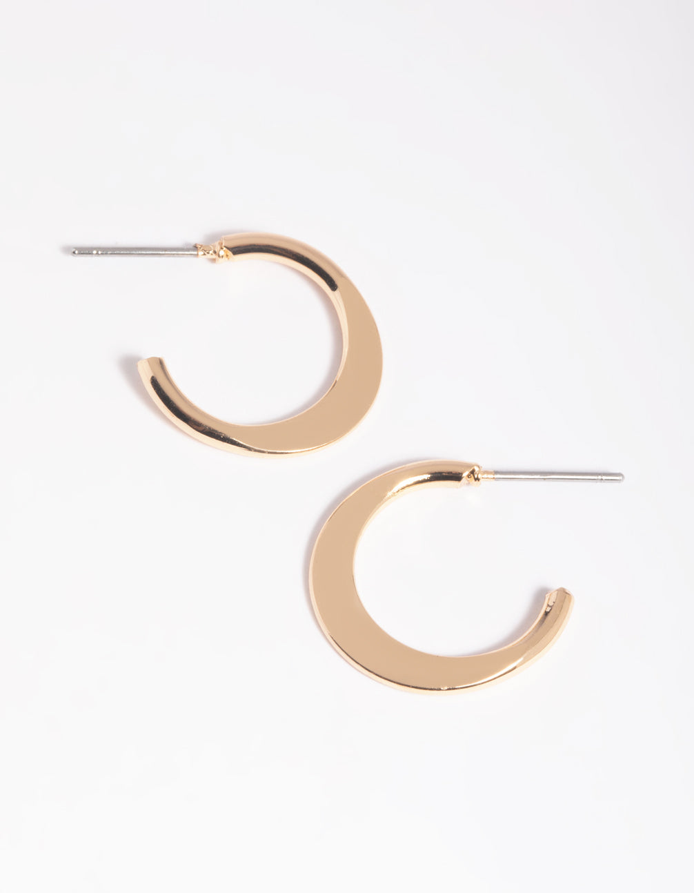 Flat Hoop Earrings