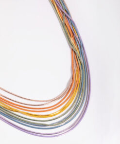 Rainbow Chain Layered Necklace