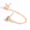 & Butterfly Chain Earrings