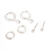 Clear Stud & Huggies Pack