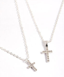 Cross Layered Necklace