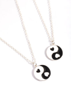 Heart Yin & Yang Necklace Pack