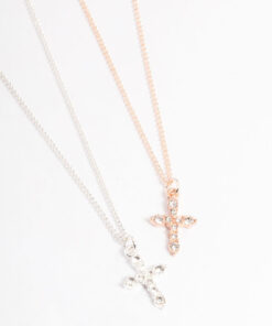 Classic Cross Necklace Pack