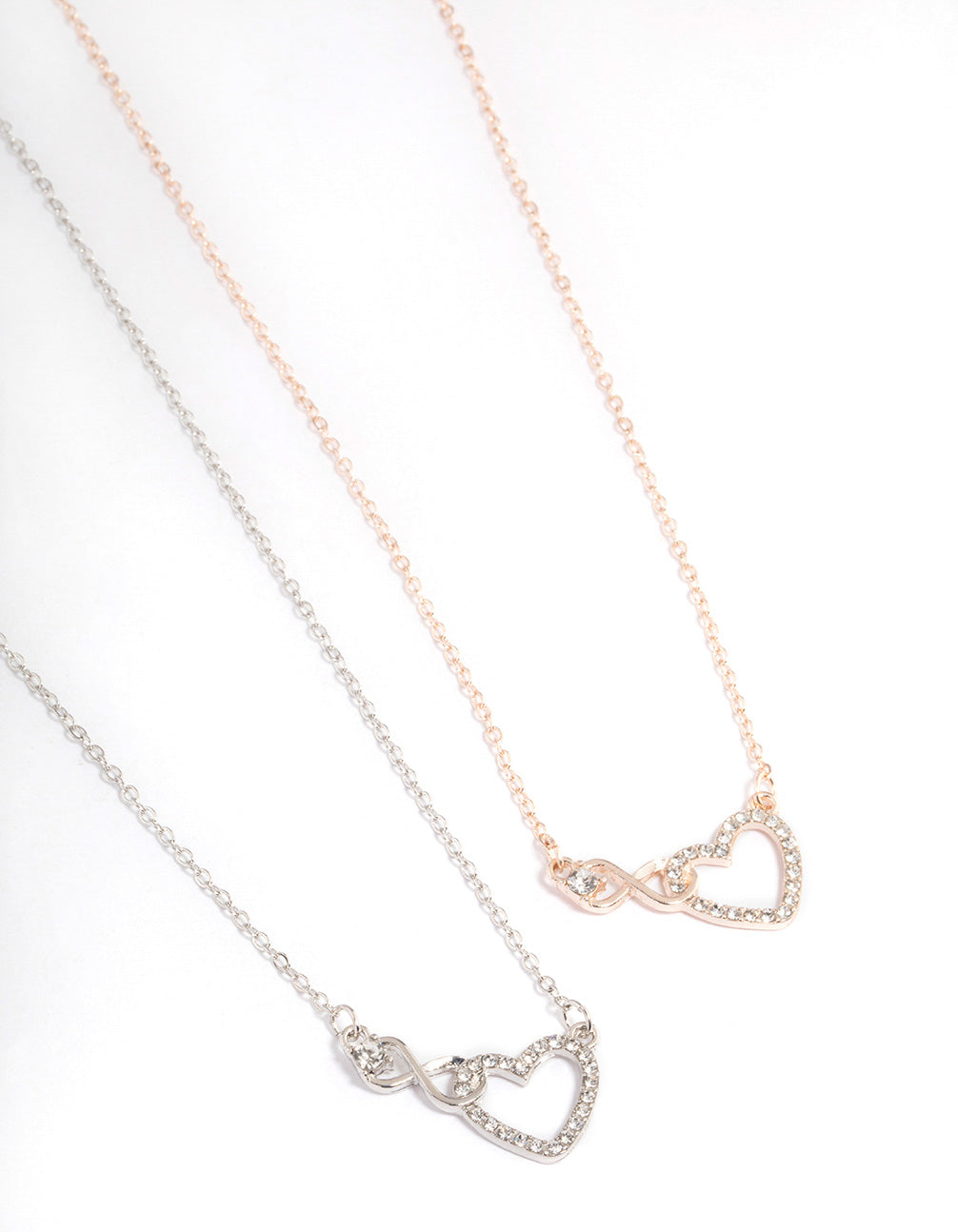 & Heart Necklace Pack