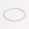 Double Dangle Petal Tennis Bracelet
