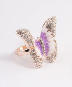 Rose Grand Butterfly Ring
