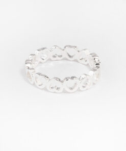 Alternating Heart Ring