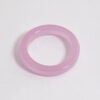 Pink Acrylic Solid Ring