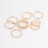 Classic Braid Ring 8-Pack