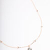 Rose Satelite Chain Necklace