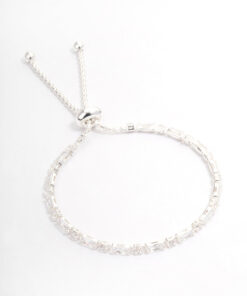 Stone Toggle Tennis Bracelet