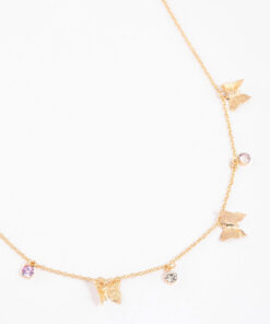 Butterfly Station Necklace