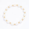 Beaded & Freshwater Pearl Stretch Bracelet