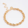Rope Double Chain Bracelet