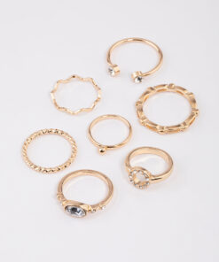 Round Open Ring 7-Pack