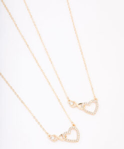 & Heart Necklace Pack