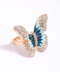 Grand Butterfly Cocktail Ring