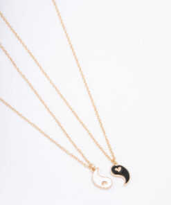Heart Yin & Yang Necklace Pack