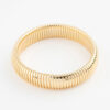 Wide Ribbed Bangle