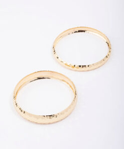 Hammered Bangle Pack
