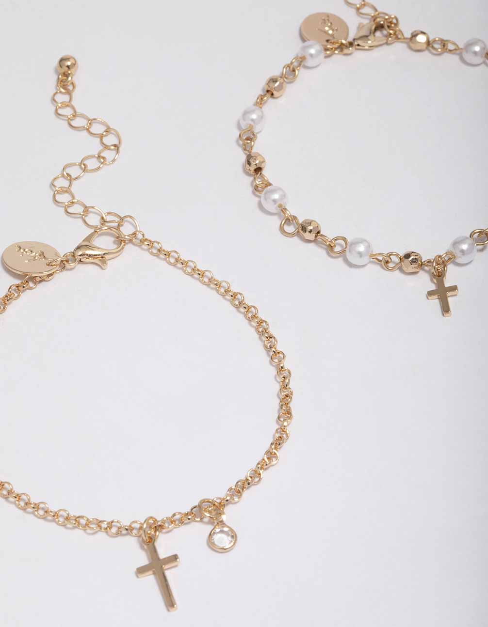 Pearl Cross Bracelet Pack
