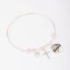Disc Charm Bangle