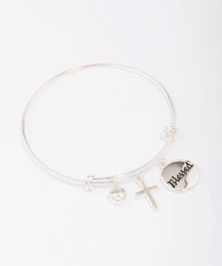 Disc Charm Bangle