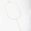 Rose Lariat Necklace