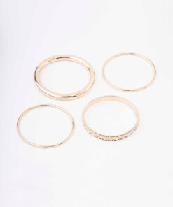 Ornate Bangle 4-Pack