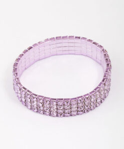 Lilac Stone Stretch Bracelet
