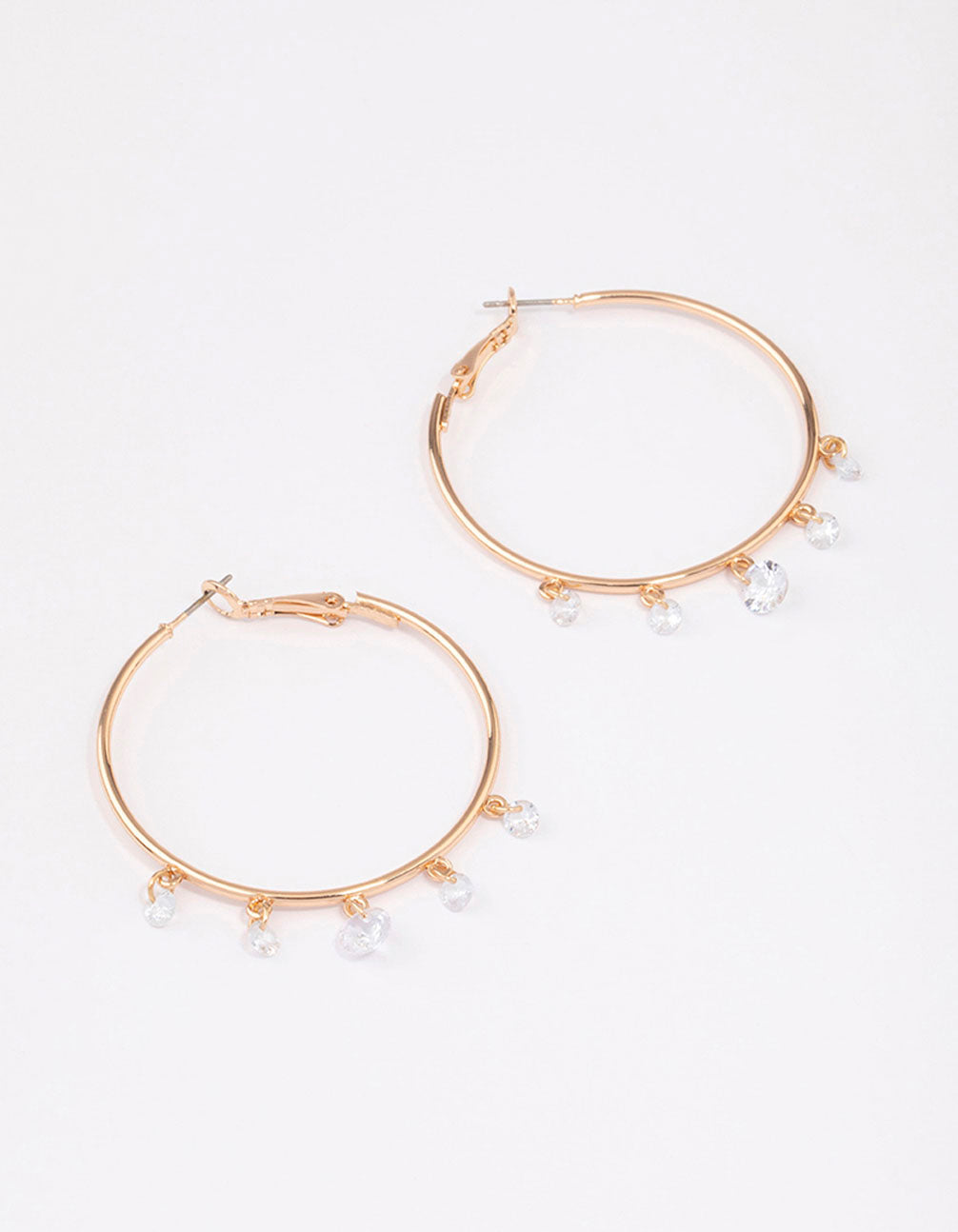 Dangle Hoop Earrings