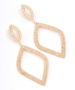 Diamond-Shaped Earrings