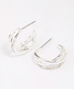 Twisted Hoop Earrings