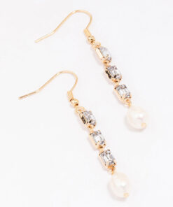 Pearl Crystal Earrings