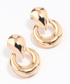 Door Knocker Stud Earrings