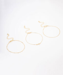 Cross Bracelet 3-Pack