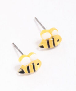 Bumble Bee Stud Earrings