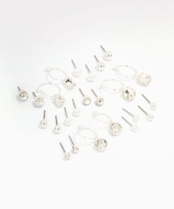 Classic Stud & Hoop Earring 12-Pack