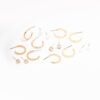 Pearl Mixed Hoop & Stud Earring 8-Pack