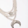 Antique Western Crescent Moon Necklace