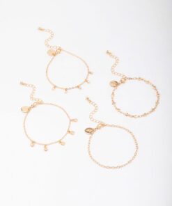 Star Dangle Bracelet 4-Pack